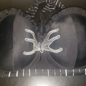 Nightmare before christmas plus size bikini top.